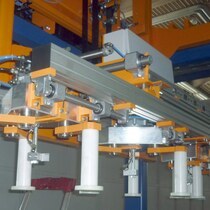 Schonendes Handling von Reifenrohlingen beim Be- und Entladen Schonendes Handling von Reifenrohlingen beim Be- und Entladen