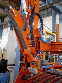 folding device automatic tread booking system