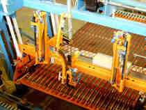Buchwagenbeschickung, tread booking system Buchwagenbeschickung, tread booking system